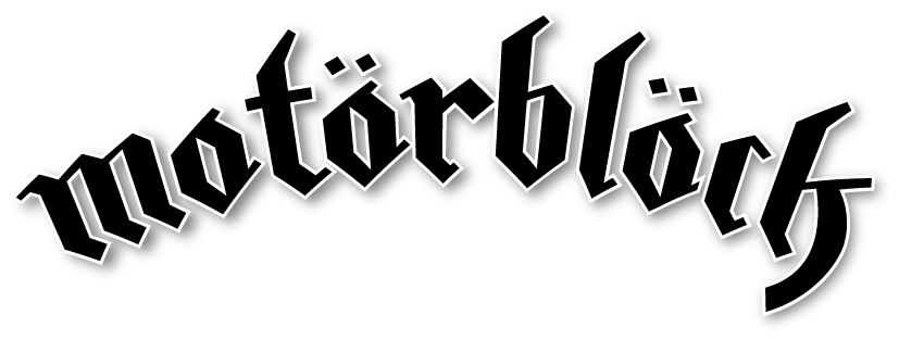 Motörblöck Logo in schwarz